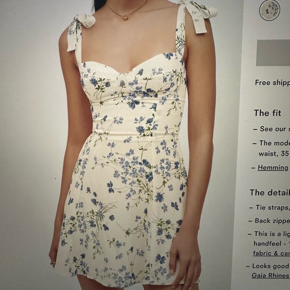 Reformation Niara Dress in Clarita floral